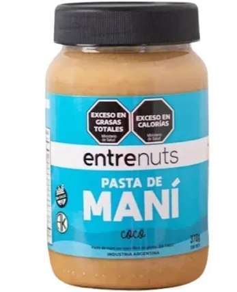 Pasta de mani coco